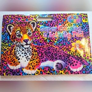 Lisa Frank Super Coloring & Activity Pad With Stickers